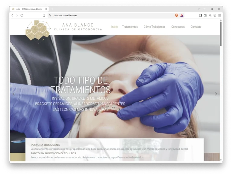 Proyecto clinica ortodoncia león
