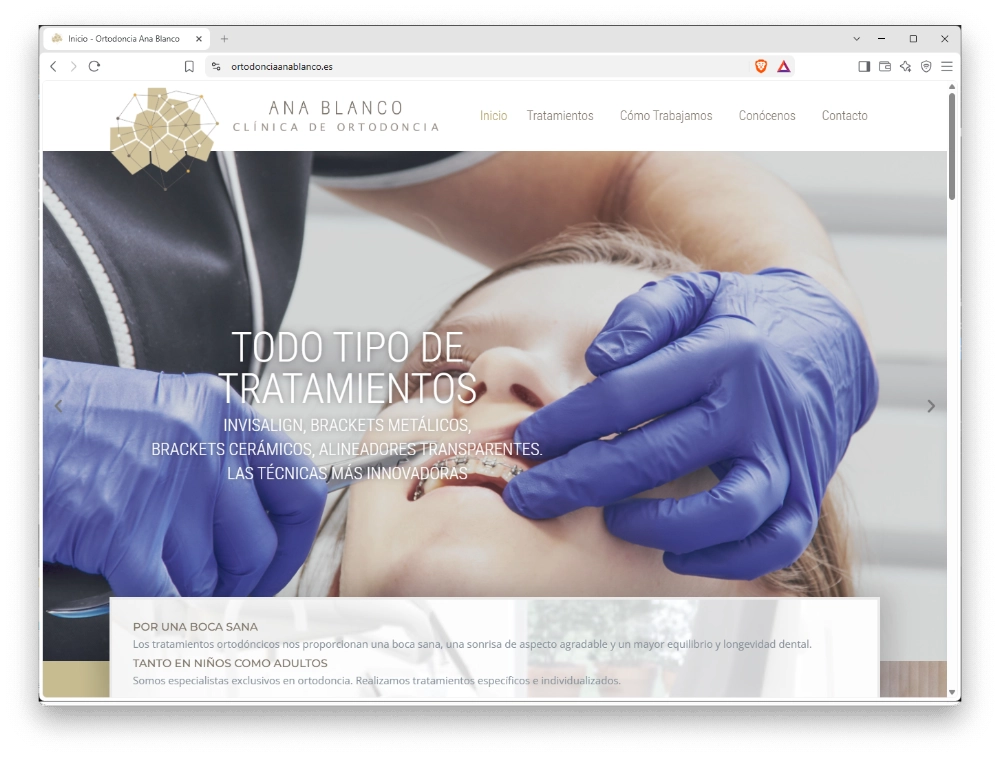 Proyecto clinica ortodoncia león