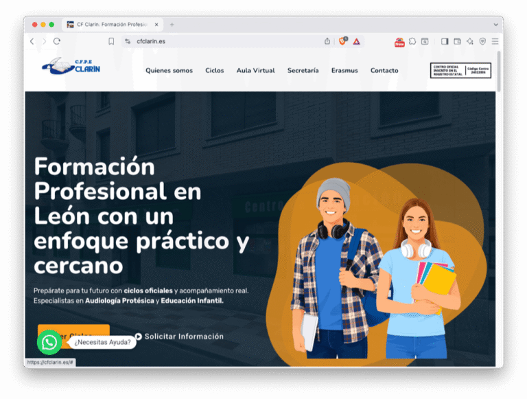 Inicio academia Clarin