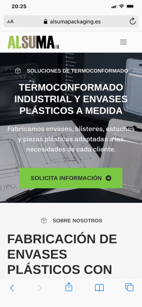 Diseño movil alsuma